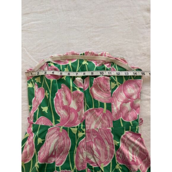 Lilly Pulitzer Women's Tulip to Tango Strapless dress, Size 4. - Picture 5 of 6